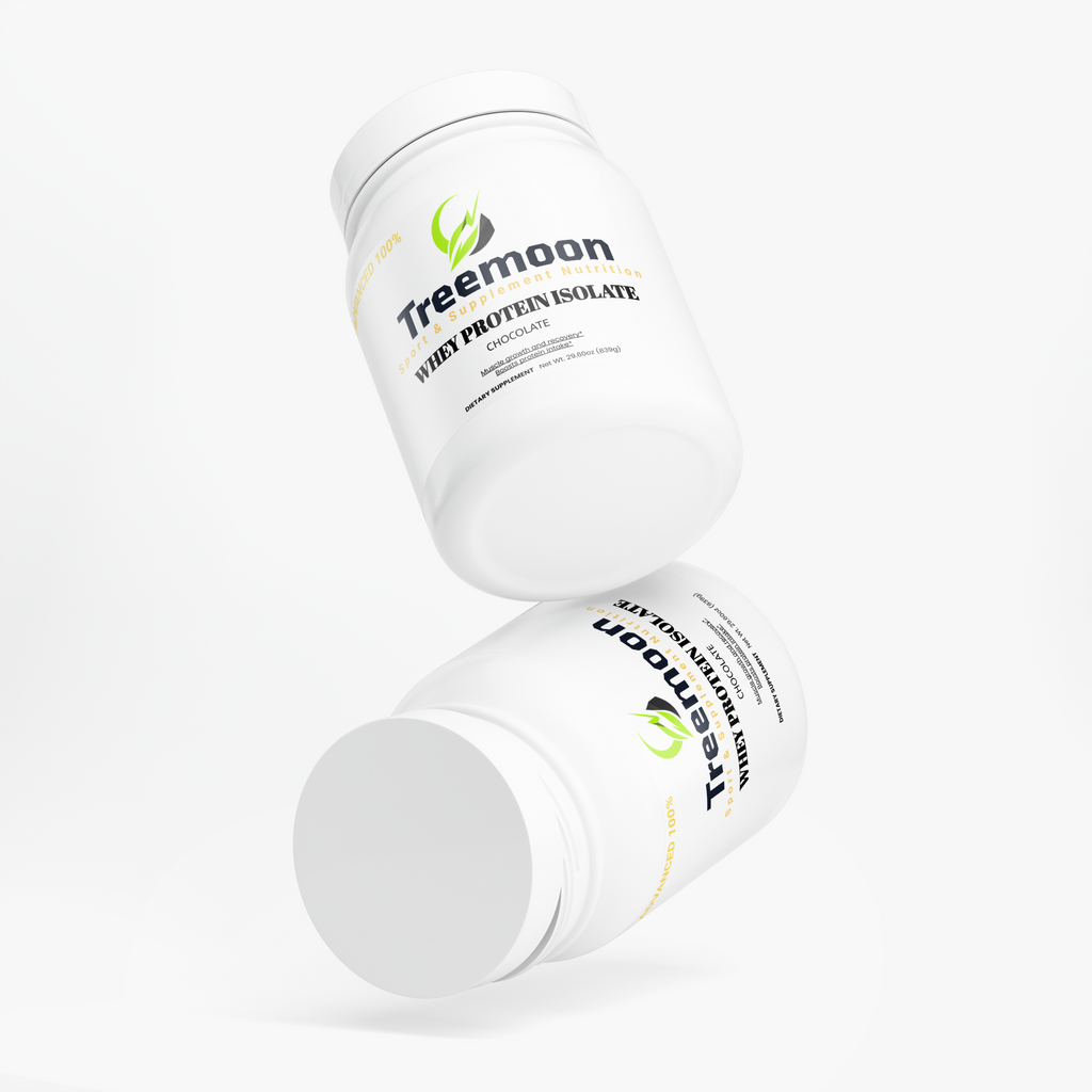 Treemoon chocolate whey protein isolate packaging