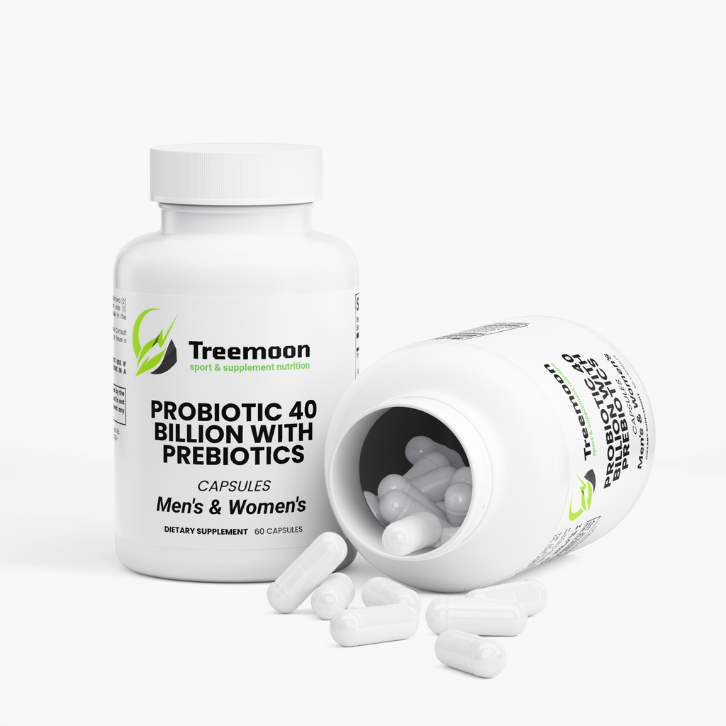 Probiotic 40 Billion with Prebiotics – Digestive & Metabolic Support (60 Capsules) – product view 4