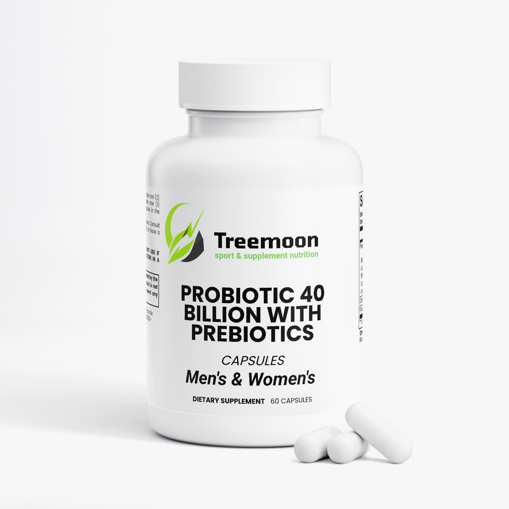 Probiotic 40 Billion with Prebiotics – Digestive & Metabolic Support (60 Capsules) – product view 3